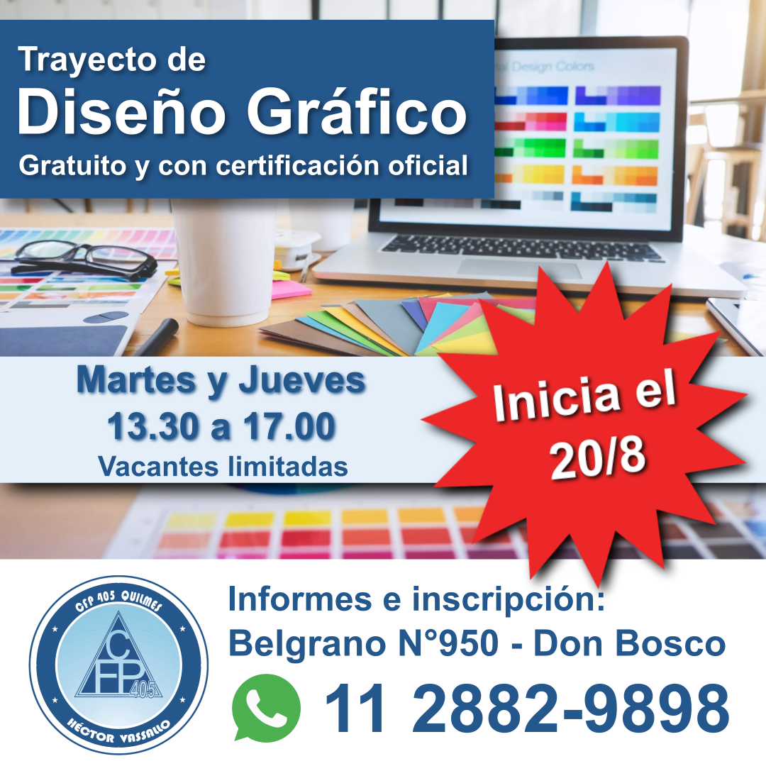 Inscripción Diseño Gráfico