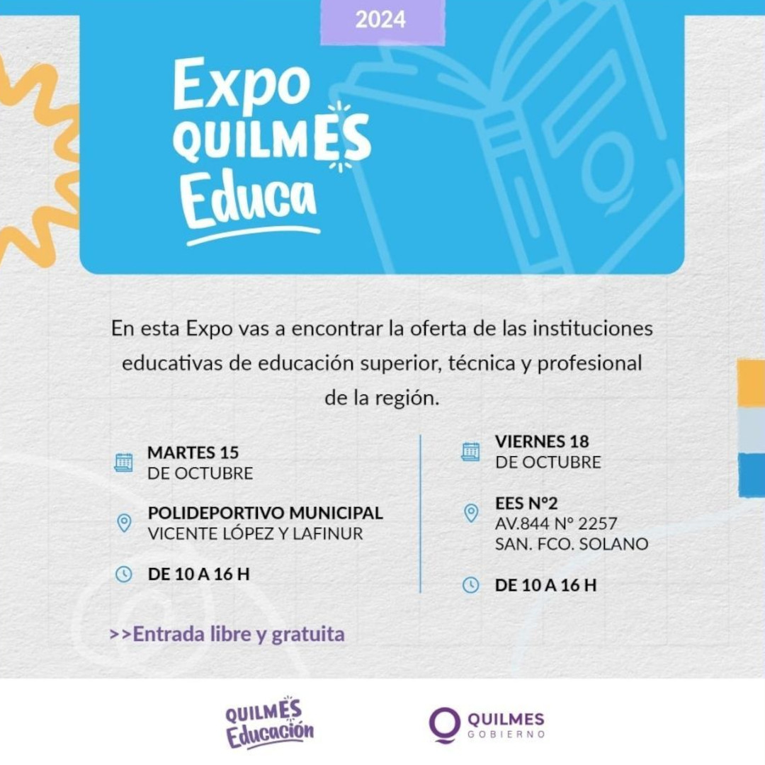 Expo Quilmes Educa 2024