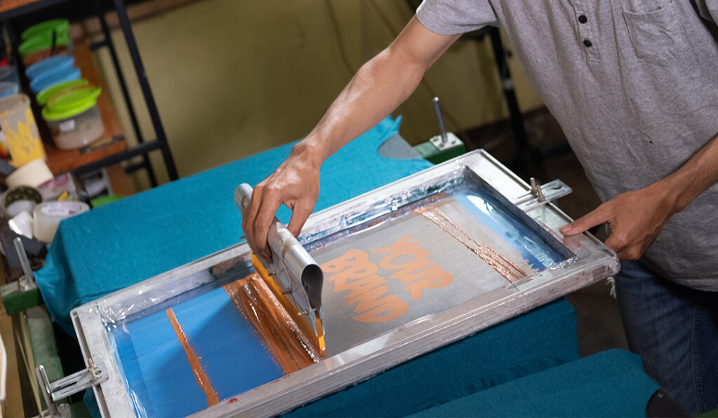 Trayecto de Serigrafía